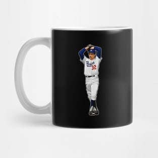 Sandy Koufax #32 Pitches Legend Mug